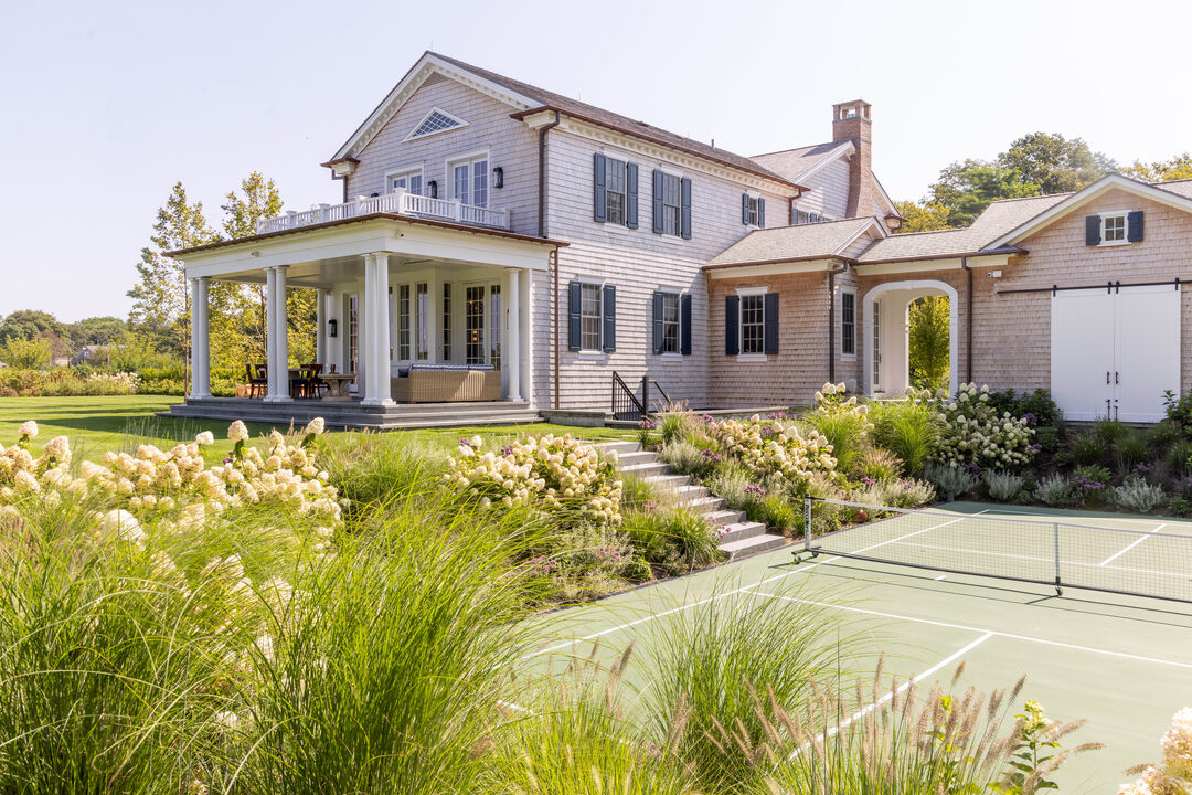 Custom built Hamptons home